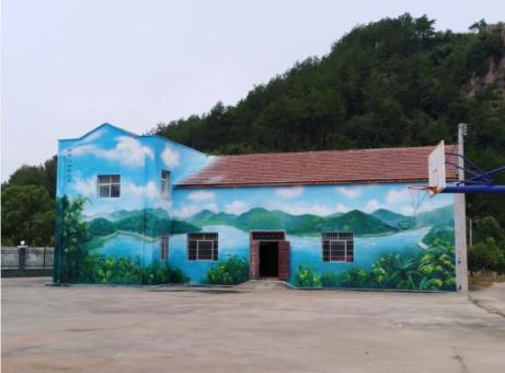 上林彩绘墙绘一般制作的位置