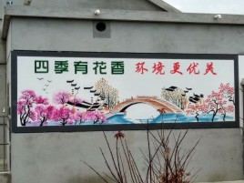上林墙绘的特点和形势