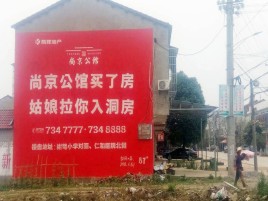 上林墙体广告在乡镇、农村市场的媒体优势