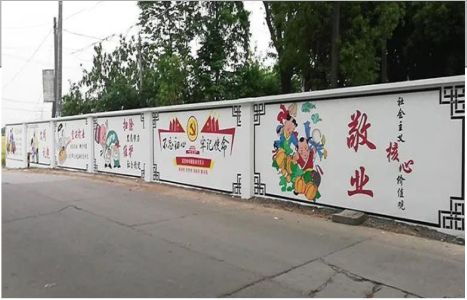上林手绘墙画在现实中主要有哪些应用？