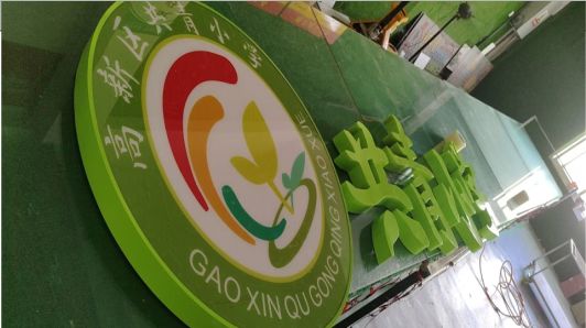 上林常见的发光字类型