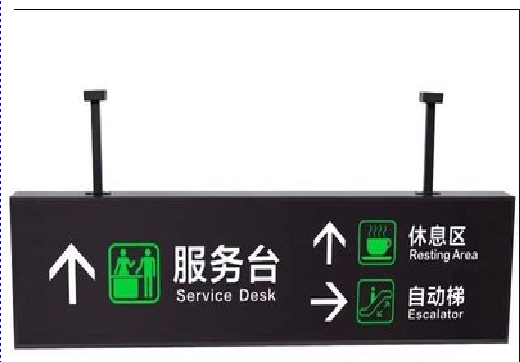 上林吊牌灯箱制作流程。