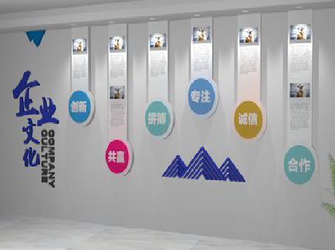 上林企业文化墙需要传递什么办公文化？